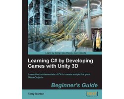 Omslag van Learning C# by Developing Games With Unity 3D Beginner's Guide