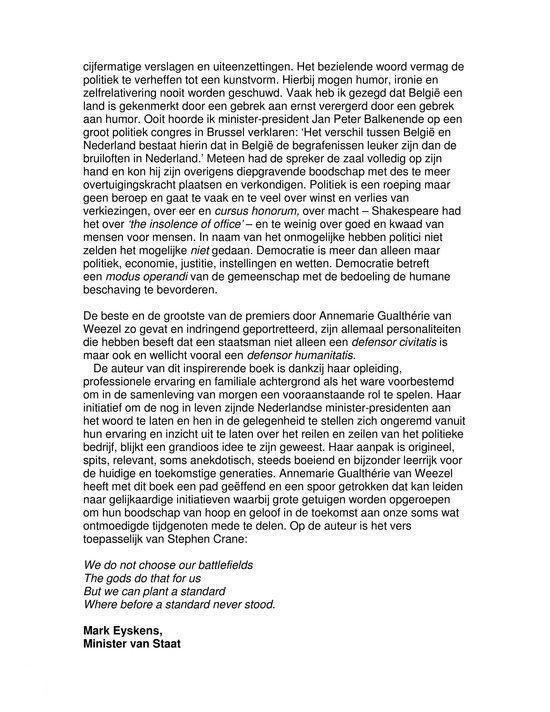 Boekomslag "De smaak van de macht" met citaat en auteursnamen.