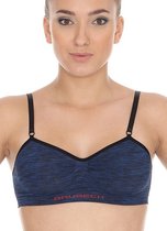 Brubeck Comfort| naadloze BH zonder beugel - Seamless - Donkerblauw 80 C