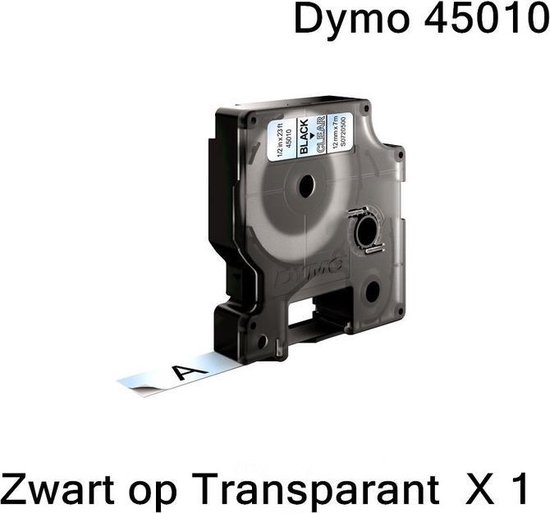 Dymo Standaard Label Tapes Compatible voor Dymo - 12mm x 7m