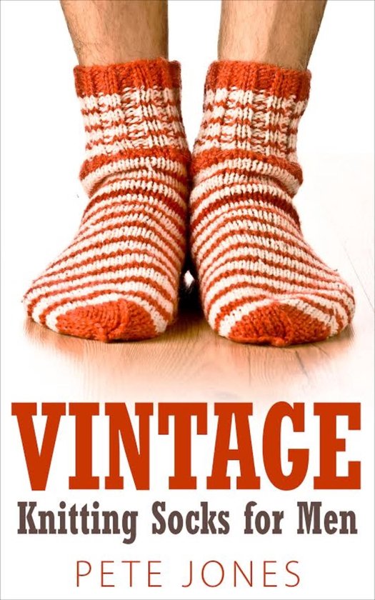 Vintage Knitting Socks for Men - cover
