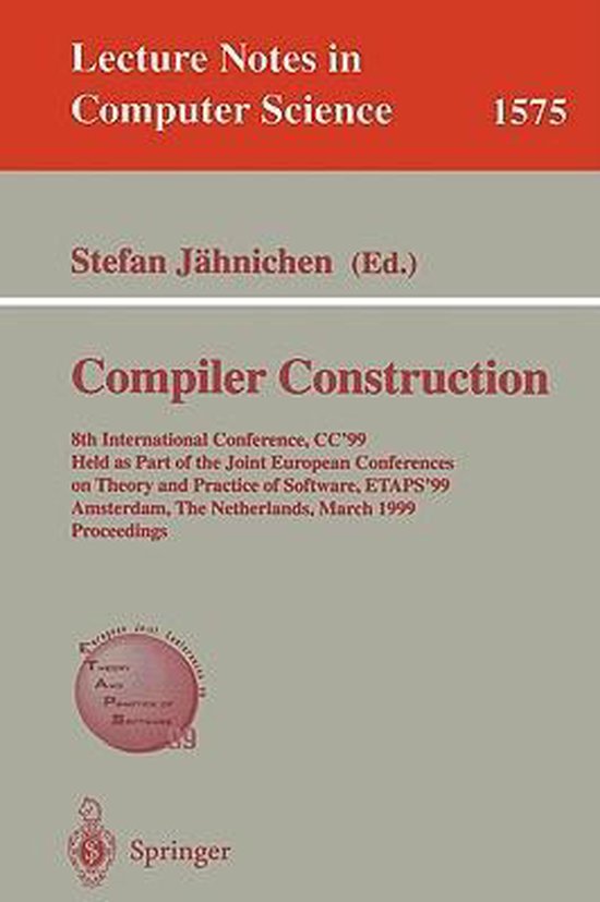 Lecture Notes in Computer Science1575- Compiler Construction - cover