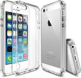 geschikt voor Apple iPhone 5 / 5S Ultra 0,3mm Siliconen Gel TPU Hoesje / Case / Cover Transparant Naked Skin