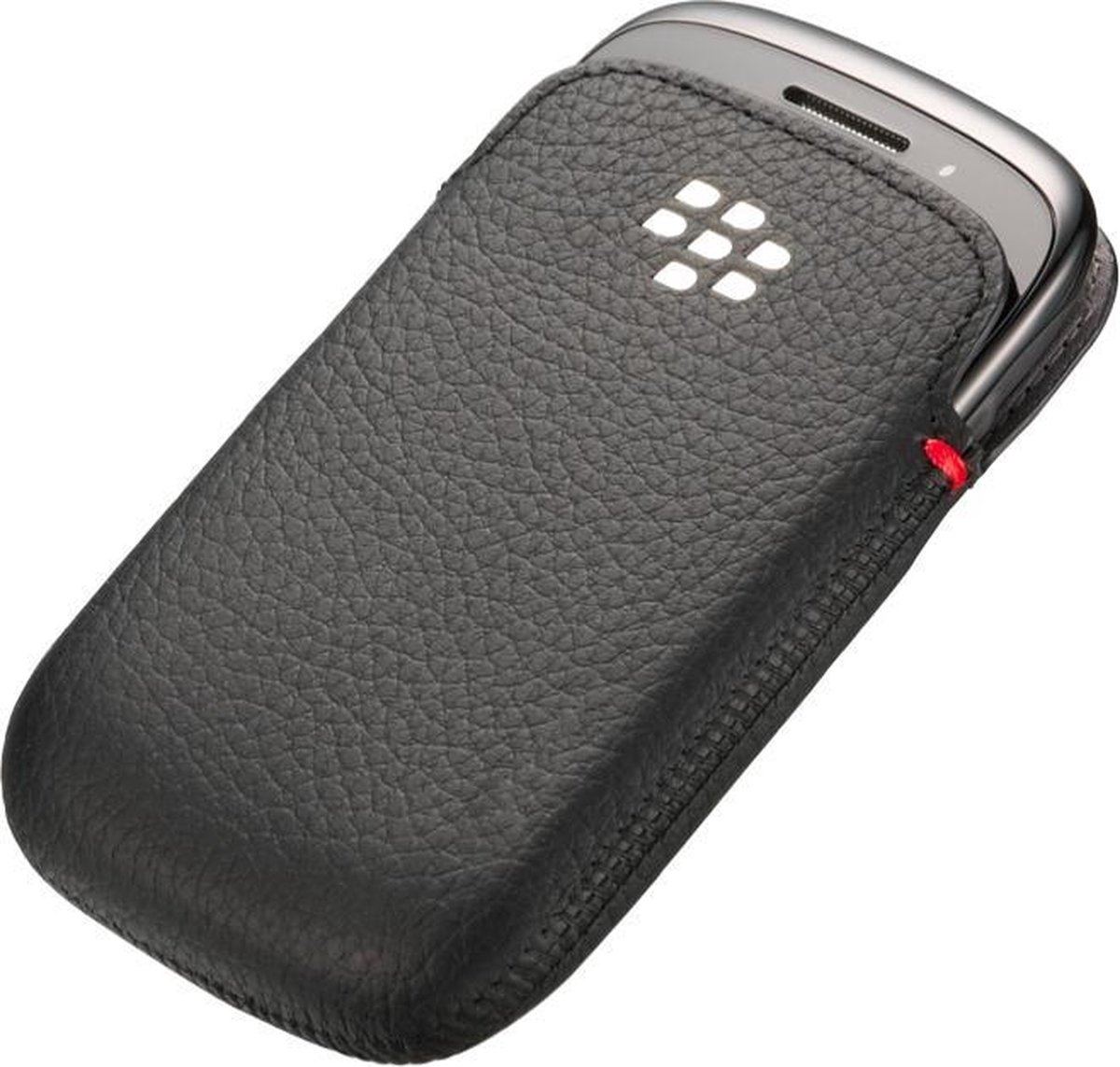 BlackBerry Leather Pocket - Zwart