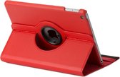Coque iPad 9.7 (2017) / (2018) - Rouge - Rotatif 360° + GIC nettoyantes iPad - GIC