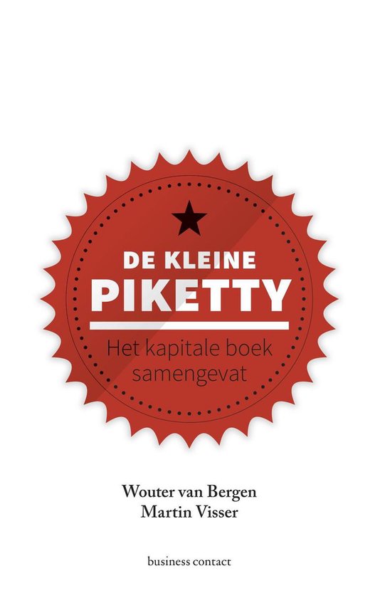 Boek cover De kleine Piketty van Wouter van Bergen (Onbekend)
