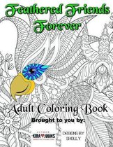 Feathered Friends Forever Adultcoloring Book