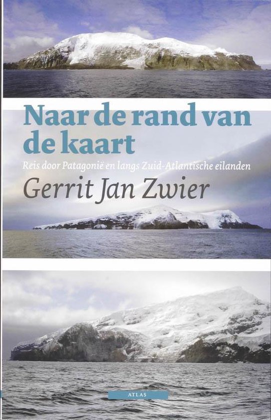 Cover van het boek 'Naar de rand van de kaart' van Gerrit Jan Zwier