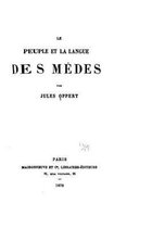 Le peuple et la langue des Medes