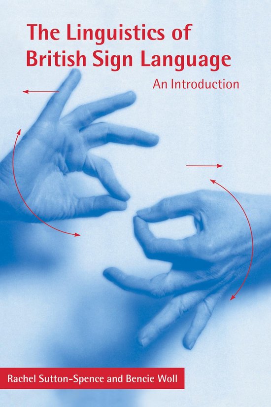 The Linguistics of British Sign Language - cover
