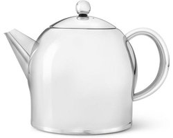 Bredemeijer - Theepot dubbelwandig Minuet Santhee - 1,4 liter - RVS - Glans