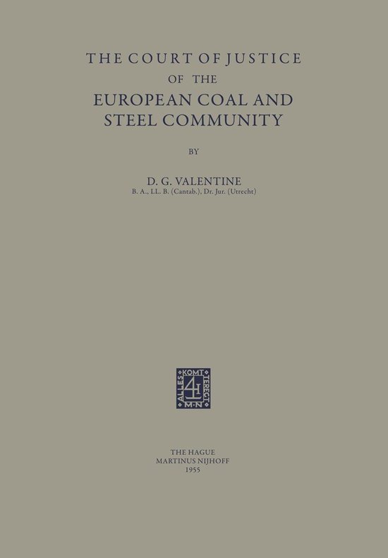 Law and Criminology (R0) - The Court of Justice of the Europ ... - cover
