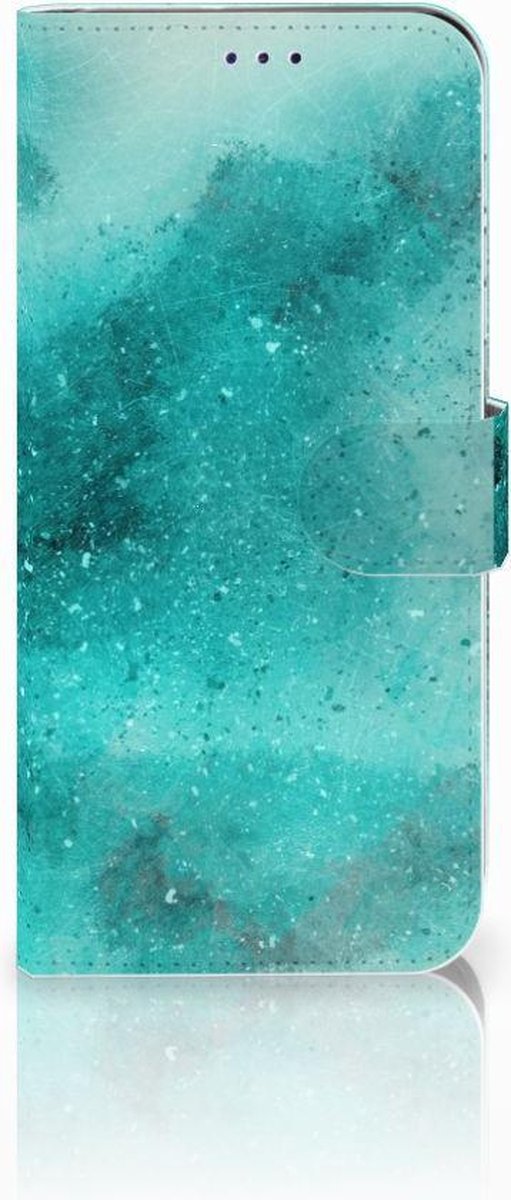 Hoesje Samsung Galaxy A50 Painting Blue