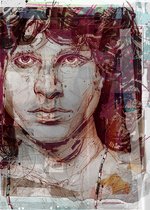 Jim Morrison, the Doors poster (50x70cm)