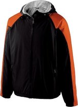 Holloway Youth Homefield Honkbal Jack - Black/Orange - Youth S