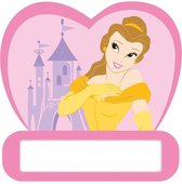 Disney Princess - Foam Naamplaatje - Roze - 12x12 cm