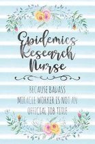 Epidemics Research Nurse