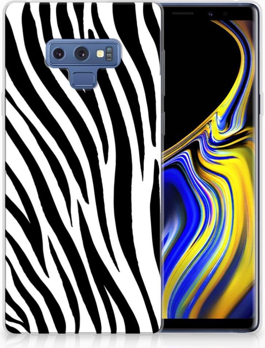 Samsung Galaxy Note 9 TPU Hoesje Zebra