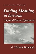 Finding Meaning in Dreams