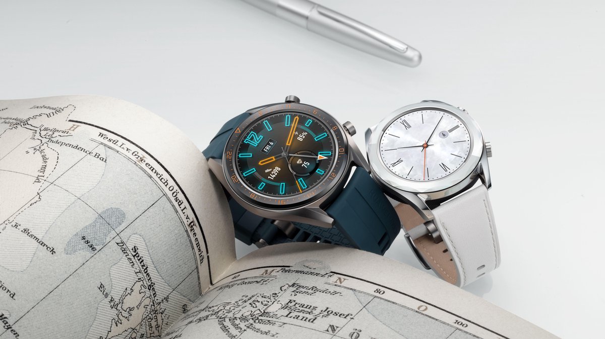 Huawei Watch GT Active - Smartwatch - 46 mm - Donkergroen | bol.com