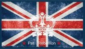 ! Pet Rebellion Voermat Union Jack - 60X40 CM