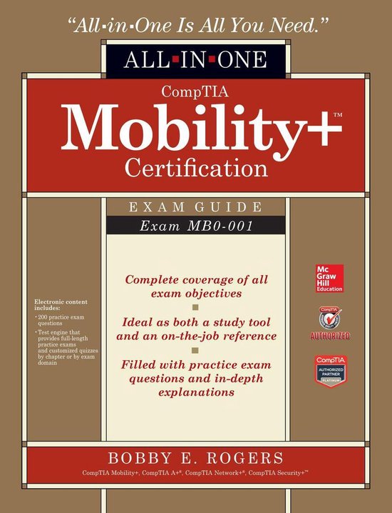 Comptia Mobility+ Certification All-In-One Exam Guide (Exam  ... - cover