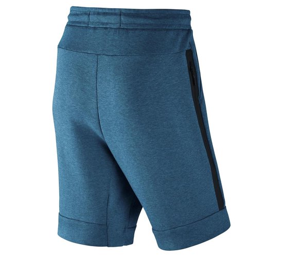 Nike Sportswear Tech Fleece Short Heren Sportbroek casual - Maat L - Mannen - blauw |