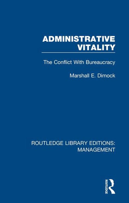 Routledge Library Editions: Management - Administrative Vita ... - cover