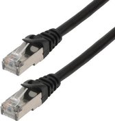 MCL 1.5m Cat6 F/UTP netwerkkabel 1,5 m F/UTP (FTP) Zwart