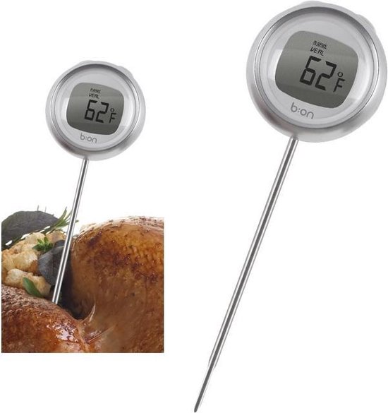 Balvi Kook thermometer Easy Thermo digitaal | bol.com