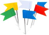 Kurk24  Gekleurde vlagspelden - 30 stuks