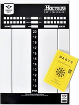 SCORE BOARD WITH RULES OF THE GAME FOR DARTS