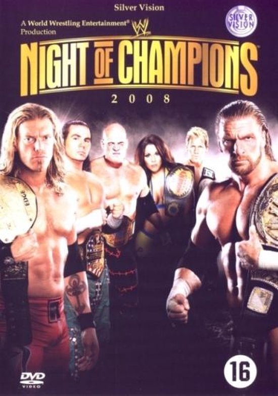 Cover van de film 'WWE - Night Of Champions 2008'