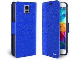 Ideus CAOSS5LEABOBL mobiele telefoon behuizingen Folioblad Blauw