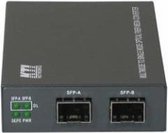 KTI Networks netwerk media converters KGC-311 - 1000BASE-SX MM, 1000BASE-LX SM, 100BASE-FX MM, 100BASE-FX SM media converter