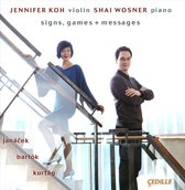 Jennifer Koh & Shai Wosner - Signs, Games + Messages (CD)