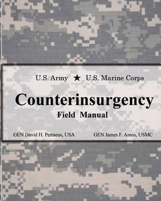 U.S. Army U.S. Marine Corps Counterinsurgency Field Manual - cover
