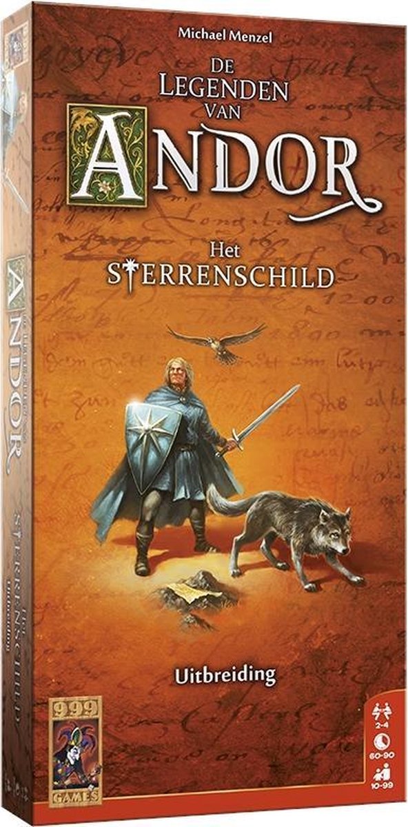 Bol.com 999 Games De Legenden van Andor: Het Sterrenschild Uitbreiding Bordspel - Coöperatief spel aanbieding