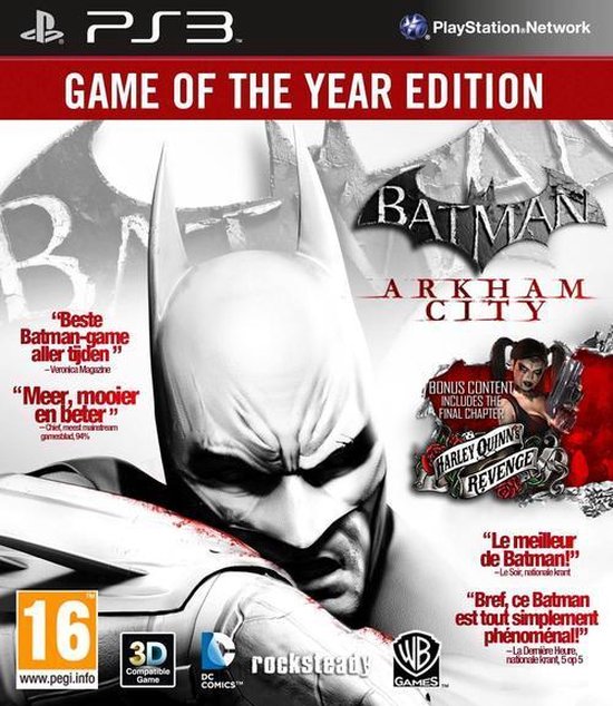 Batman: Arkham City (Year 1 Edition) /PS3