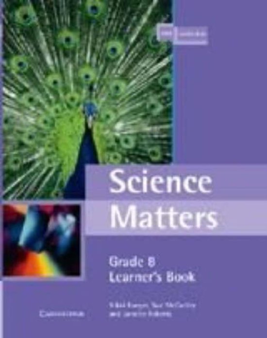 Science Matters Learner's Book Grade 8 9780521595612 Nicolette
