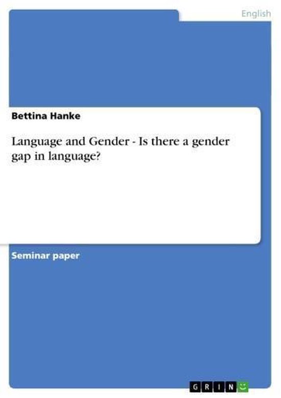 Language and Gender - Is there a gender gap in language? (ebook ...