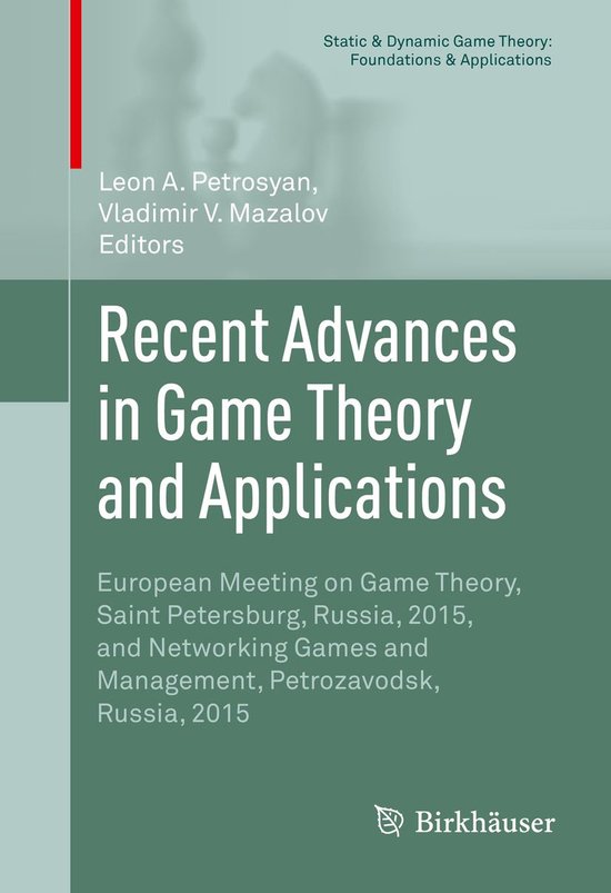 Static & Dynamic Game Theory: Foundations & Applications - Recent ...