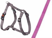 KARLIE Riem Plus hondentuig roze 25mmx90 120cm
