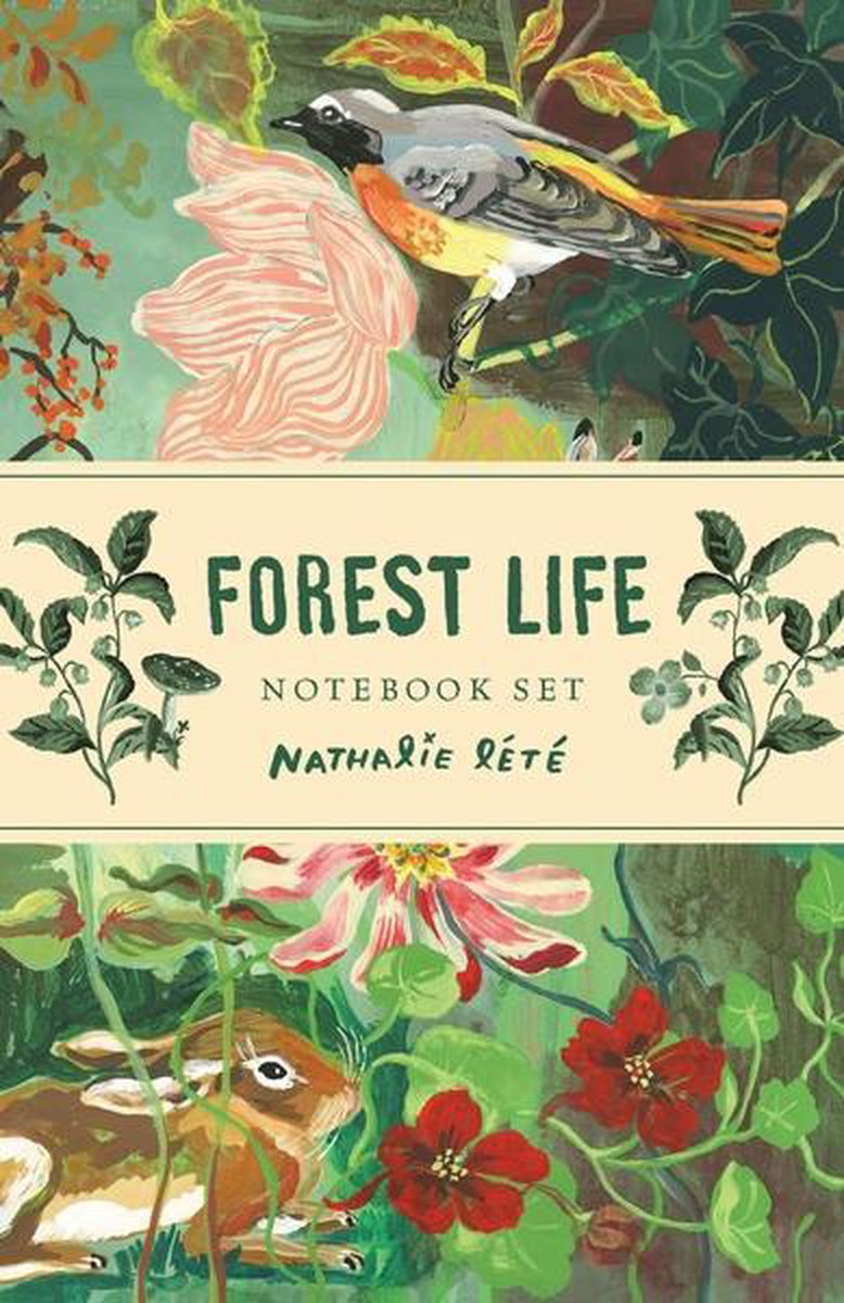 Forest Life Notebook Set, Lete, Nathalie, 9781452164779