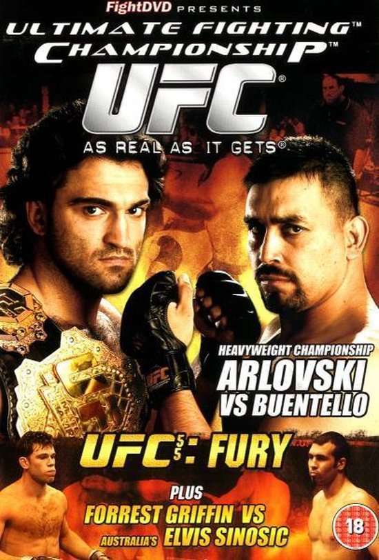Cover van de film 'UFC 55'