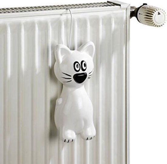Luchtbevochtiger radiator / verwarming wit kat set van 2 stuks | bol.com