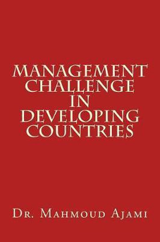 Management Challenge in Developing Countries - cover