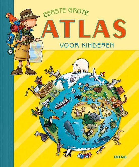 Cover van het boek 'Eerste grote atlas voor kinderen' van  Onbekend