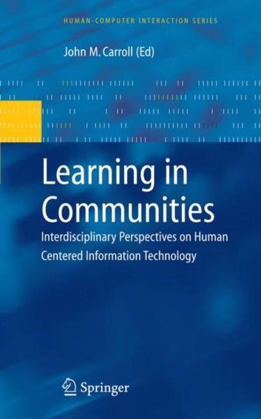 Human–Computer Interaction Series- Learning in Communities - cover