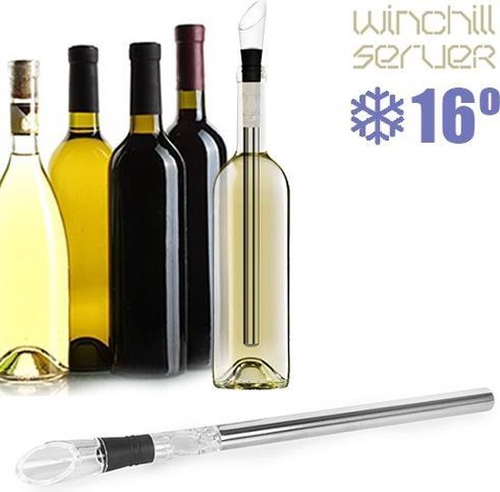 Van toepassing Verwant Margaret Mitchell 3 in 1 wijnkoeler, koelen, decanteren en schenken | bol.com